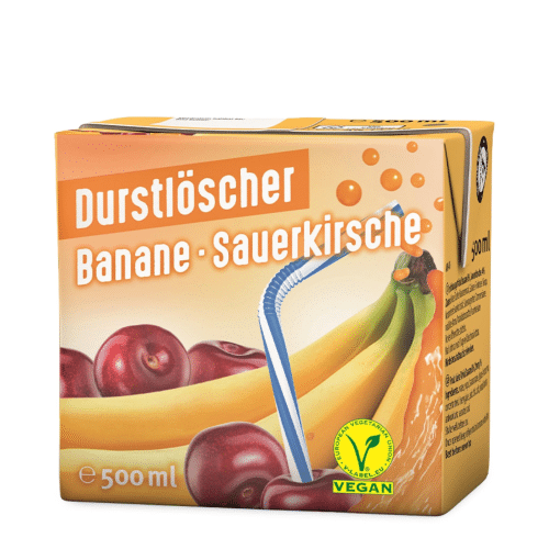 Durstlöscher Banane-Kirsch 0.5l