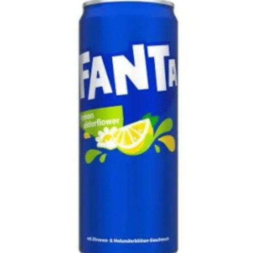 Fanta Lemon & Elderflower 0.33l (EINWEG)