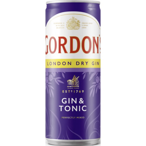 Gordon London Dry Gin & Tonic 0.25l (EINWEG)