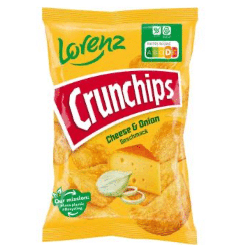 Lorenz Chips Crunchips Cheese & Onion Kartoffelchips 150g