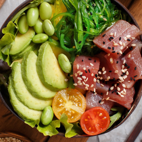 Bowl Yellowfin Tuna