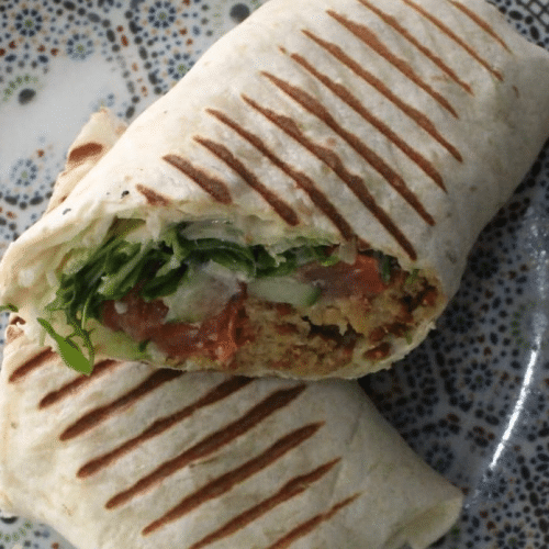 Wrap Hähnchen Menü mit Getränk