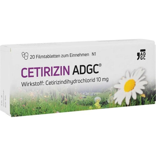 Cetirizin-ADGC 20 Stück