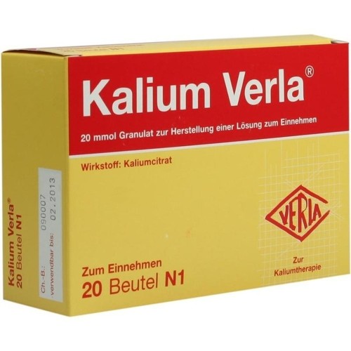 Kalium Verla Granulat 20 Stück