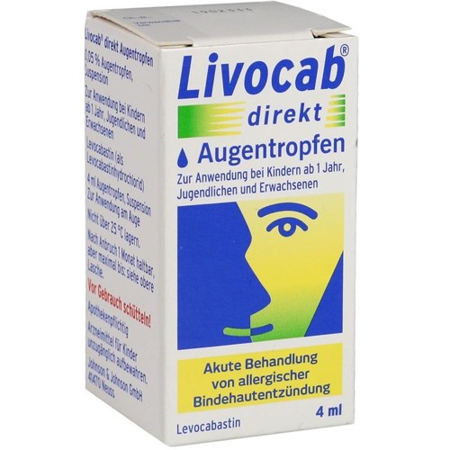 Livocab direkt Augentropfen 4ml 4 Milliliter