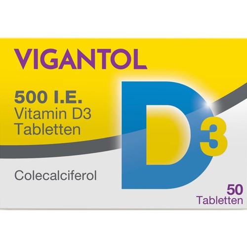 Vigantol 500 I.E. Vitamin D3 Tabletten 50 Stück