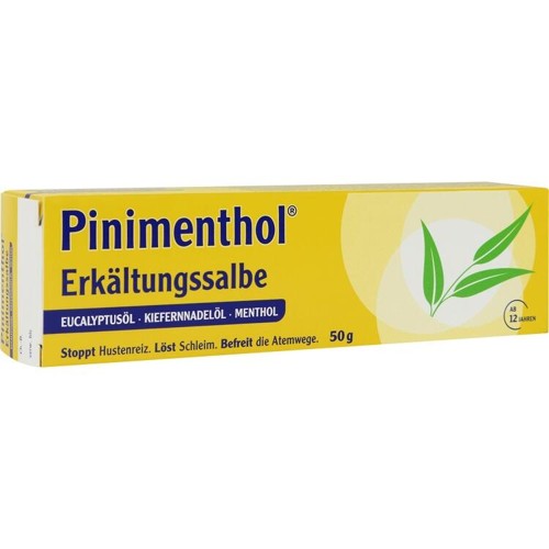 PINIMENTHOL Erkältungssalbe Eucalyp/Kiefernad/Ment 50 Gramm