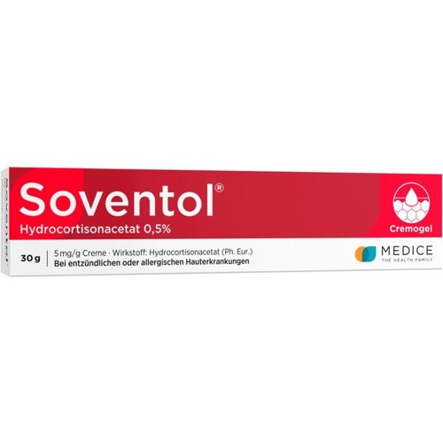 Soventol Hydrocortisonacetat 0.5% 30 Gramm