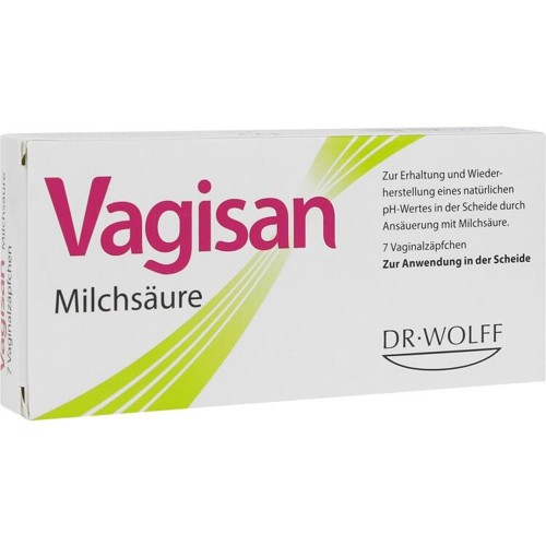 Vagisan Milchsäure Vaginalzäpfchen 7 Stück