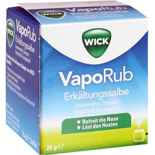 WICK VAPORUB Erkältungssalbe 915995 25 Gramm