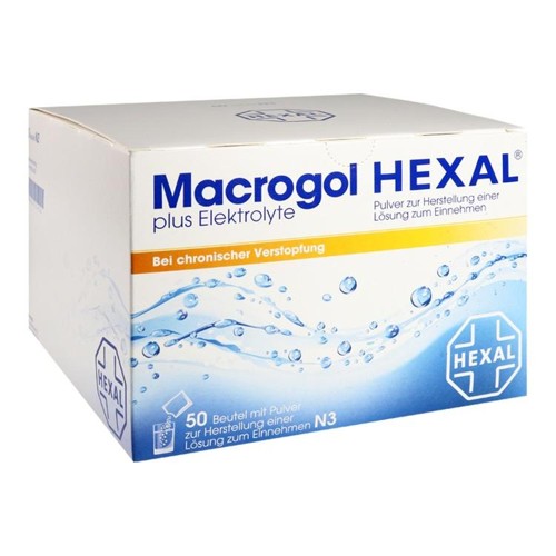 Macrogol Hexal plus Elektrolyte 50 Stück