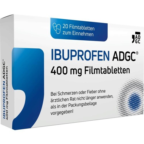 IBUPROFEN ADGC 400 mg Filmtabletten 20 Stück