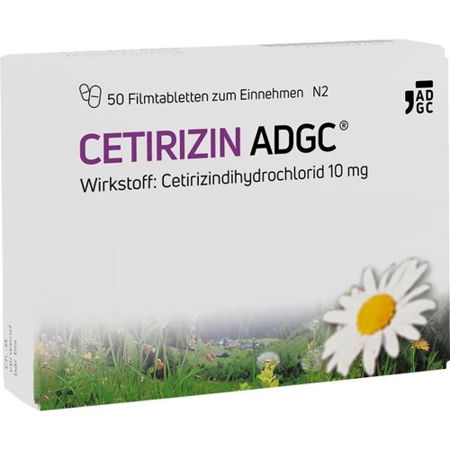 Cetirizin-ADGC 50 Stück