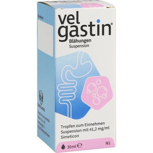 Velgastin Blähungen Suspension 30 Milliliter