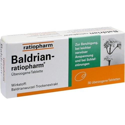 Baldrian-ratiopharm 30 Stück