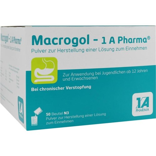 Macrogol - 1 A Pharma Plv.z.Her.e.Lsg.z.Einnehmen 50 Stück