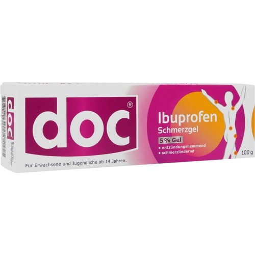 Doc Ibuprofen Schmerzgel 100 Gramm