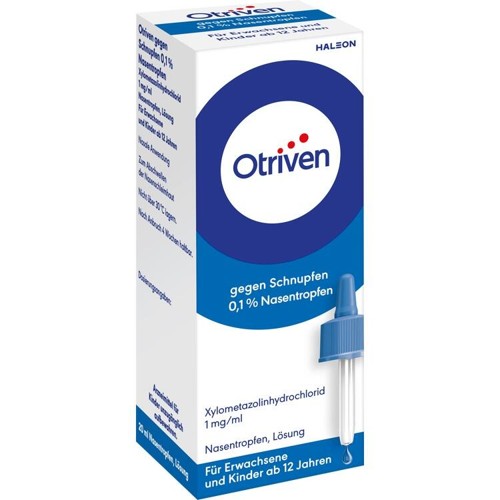 OTRIVEN 0.1% NASENTROPFEN 20 Milliliter
