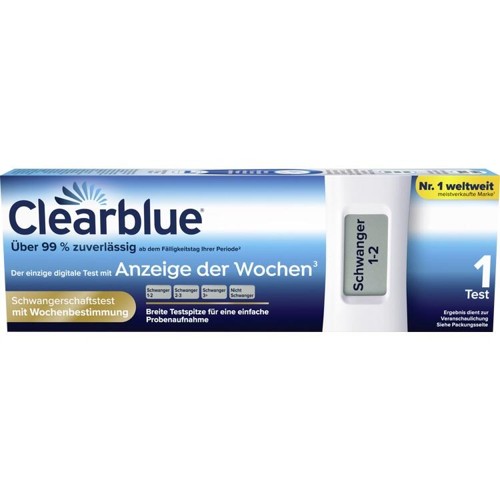 Clearblue Schwangerschaftstest m. WOCHENBESTIMMUNG 1 Stück