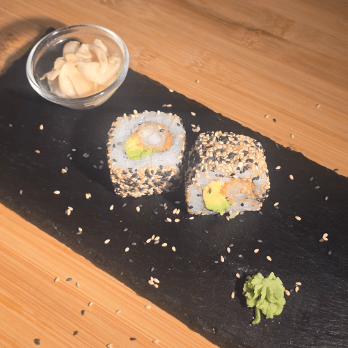 Ebi Tempura Inside Out Roll