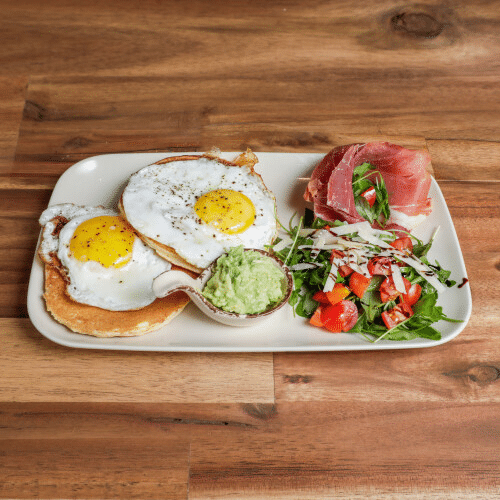 Parma-Avocado Pancake