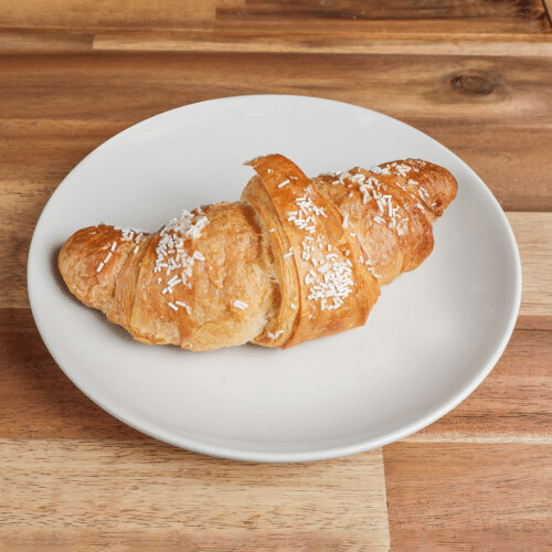 Buttercroissant mit Vanillecreme