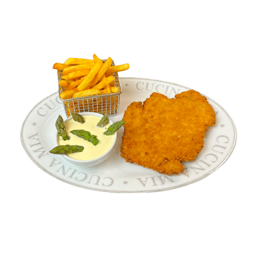 Schnitzel Spargel
