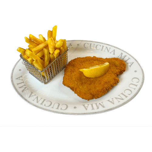 Schnitzel Wiener Art mit Zitrone