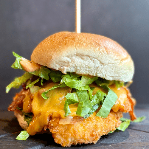 Knusper-Hähnchen Burger