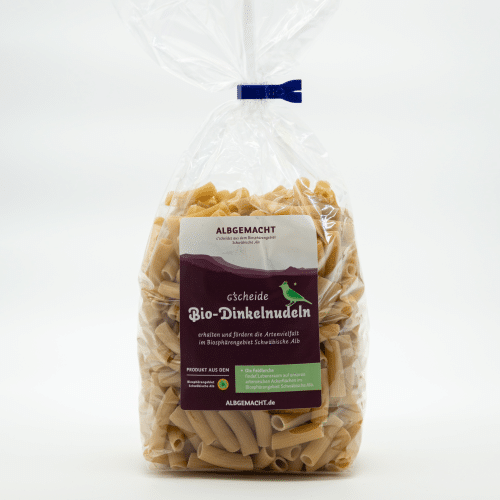 Albgemacht Bio Dinkel Makaroni 500g