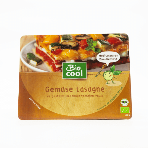 Biocool Gemüse Lasagne 400g