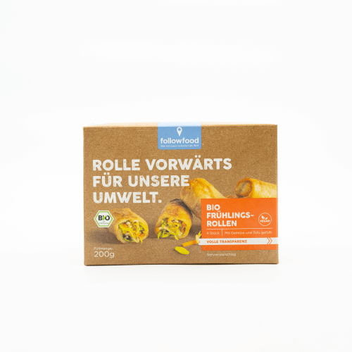 Followfood Bio Frühlingsrollen Vegan 200g