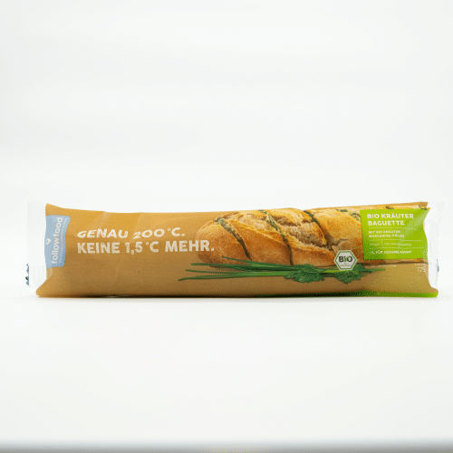 Followfood Veganes Bio Kräuter Baguette 175g