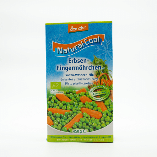 Naturalcool Bio Erbsen & Fingermöhren 450g