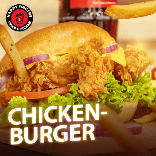 Double Cheese-Chickenburger-Menü