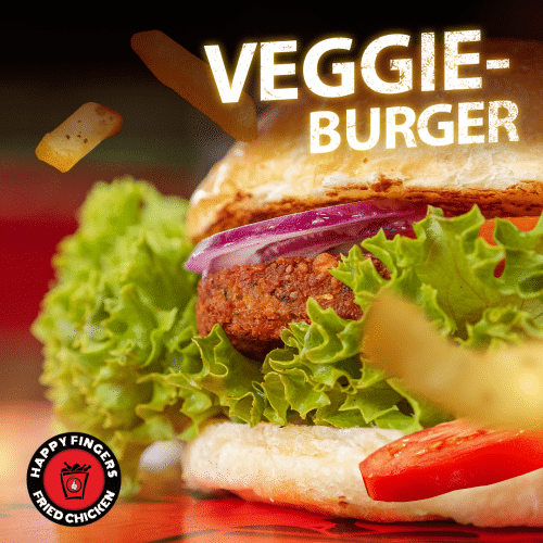 Veggie Burger-Menü