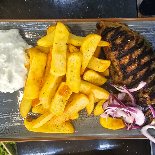Bifteki vom Grill