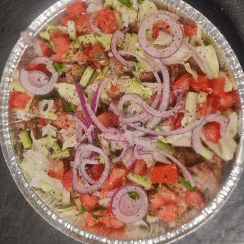 Adana Spieß auf Reis