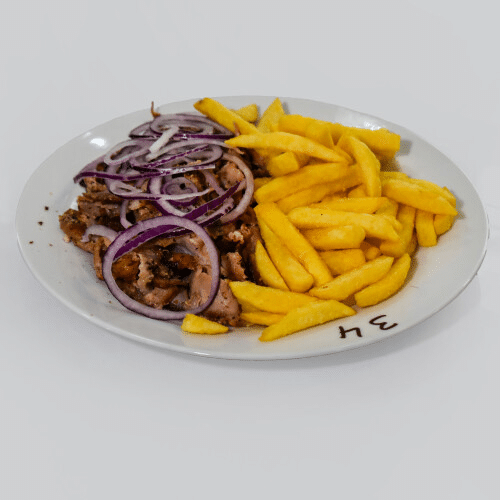 34 - Gyros mit Pommes
