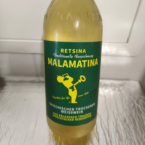 Retsina Malamatina Wein 0.5l