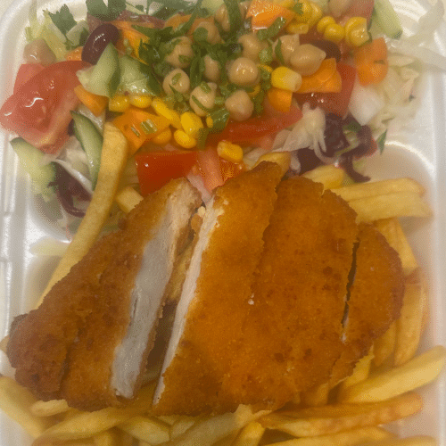 Schnitzel im Dürüm