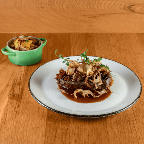 Zwiebelrostbraten