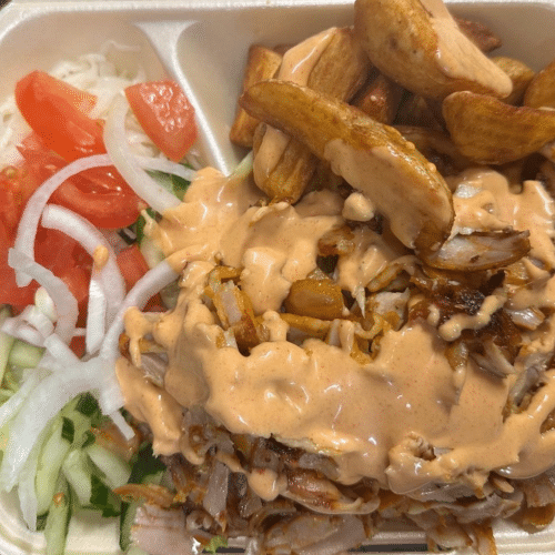 Dönerteller mit Wedges