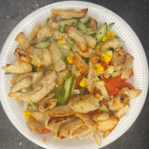 Hähnchenbrust Salat