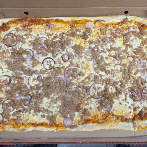 Pizza Thunfisch Zwiebeln