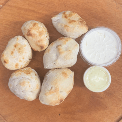 Pizzabrötchen mit Aioli
