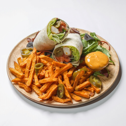 Spicy Hähnchen Wrap (scharf)