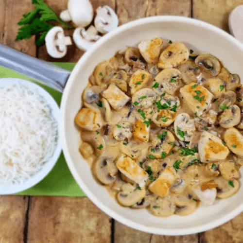 Healthy Champignon Pan