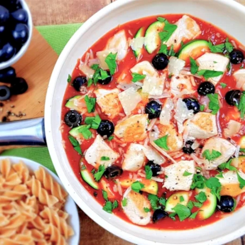 Italian Zucchini Chicken Pan