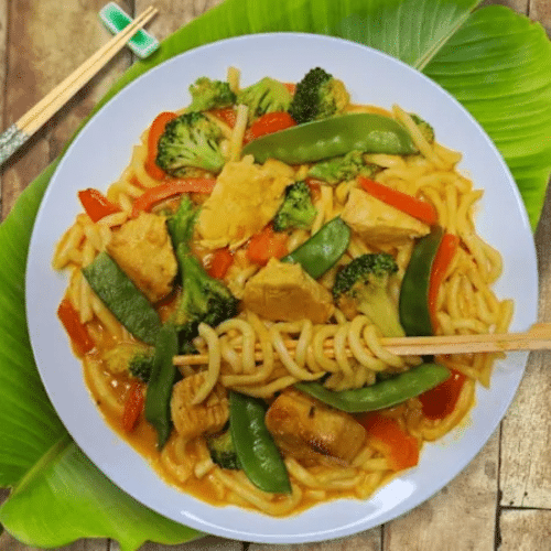 Kokos-Curry-Udon ( Neu)